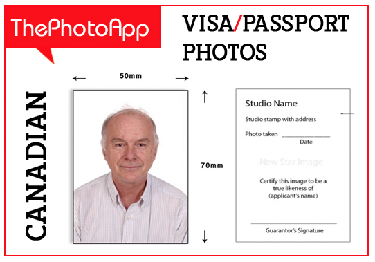 Canadian Passport Photos Online